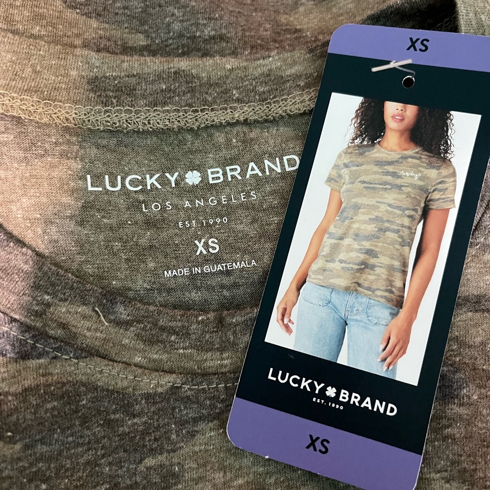 Lucky Brand Camo T-shirt - Picture 2 of 3